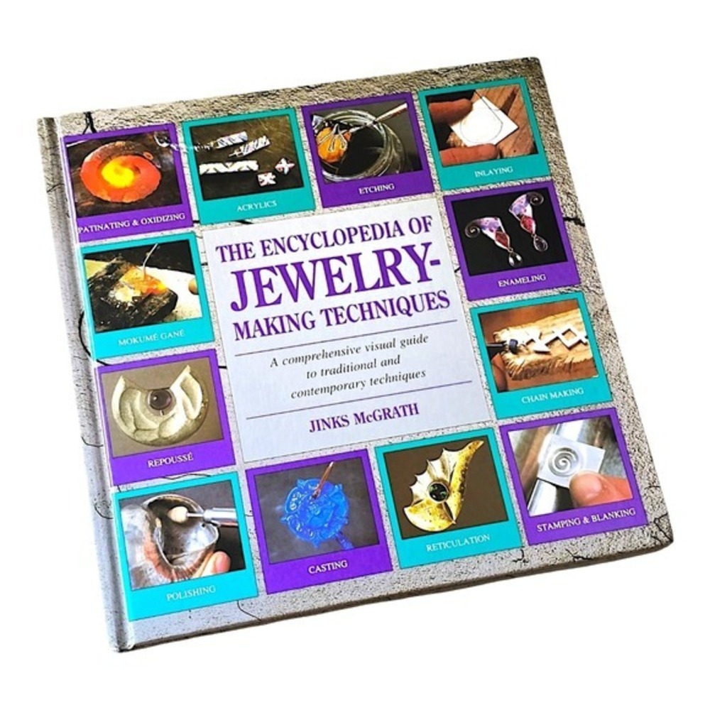 The Encyclopedia of Jewelry-Making Techniques Jinks McGrath Hardcover 1995 ISBN‎